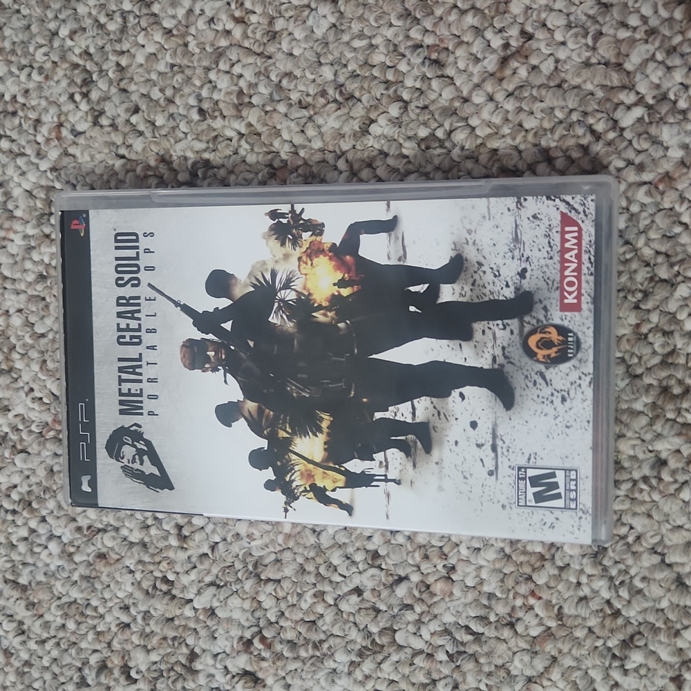 Metal Gear Solid PSP game